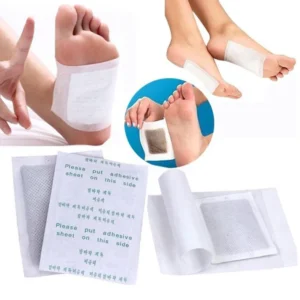 100PCS/Lot Detox Foot Patch Bamboo Pads Patches With Adhersive Foot Care Tool Improve Sleep Slimming Detoxification Foot Sticker